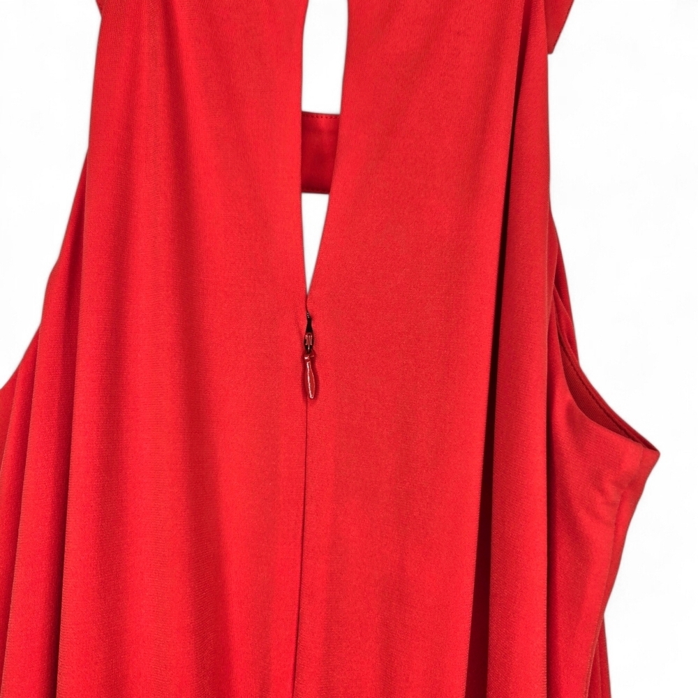 Vince Camuto Orange Jumpsuit. Small. Sleeveless. - Picture 9 of 13